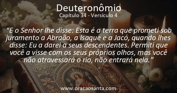 Deuteronômio 34:4