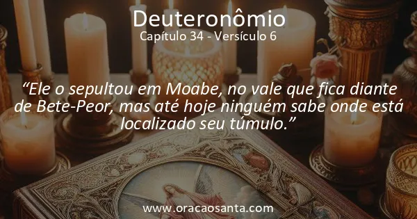 Deuteronômio 34:6