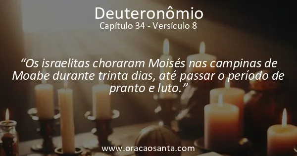 Deuteronômio 34:8