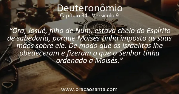 Deuteronômio 34:9
