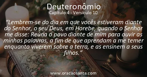 Deuteronômio 4:10