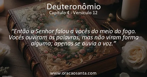 Deuteronômio 4:12