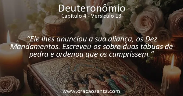 Deuteronômio 4:13