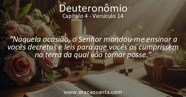 Deuteronômio 4:14