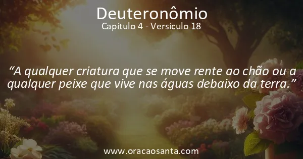 Deuteronômio 4:18