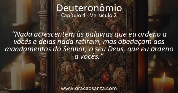 Deuteronômio 4:2