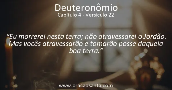 Deuteronômio 4:22