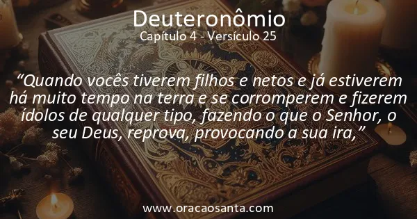 Deuteronômio 4:25
