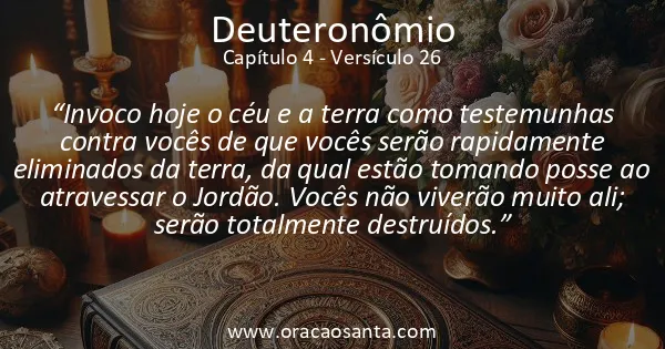 Deuteronômio 4:26
