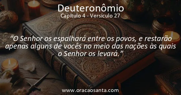 Deuteronômio 4:27