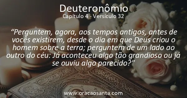 Deuteronômio 4:32