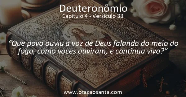 Deuteronômio 4:33