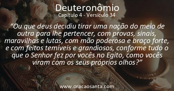 Deuteronômio 4:34