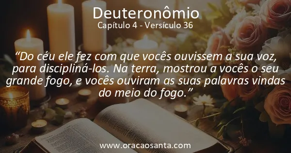 Deuteronômio 4:36