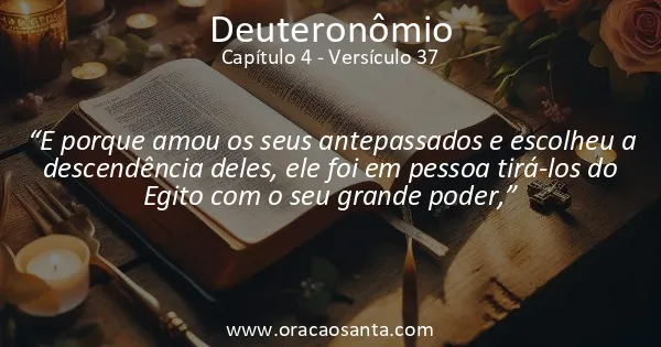 Deuteronômio 4:37