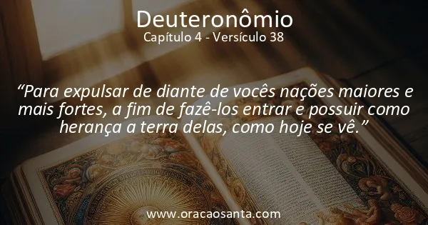 Deuteronômio 4:38