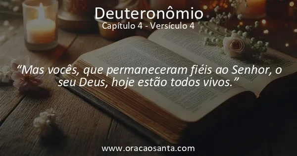 Deuteronômio 4:4