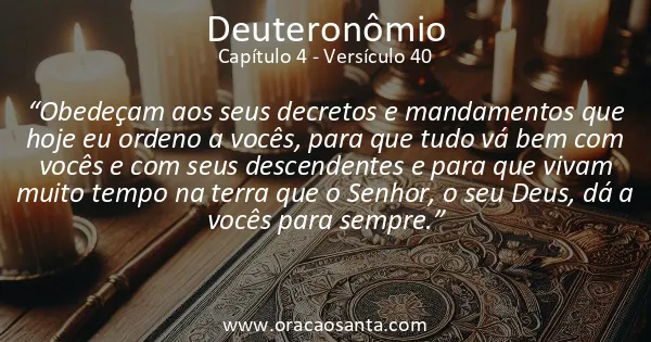 Deuteronômio 4:40