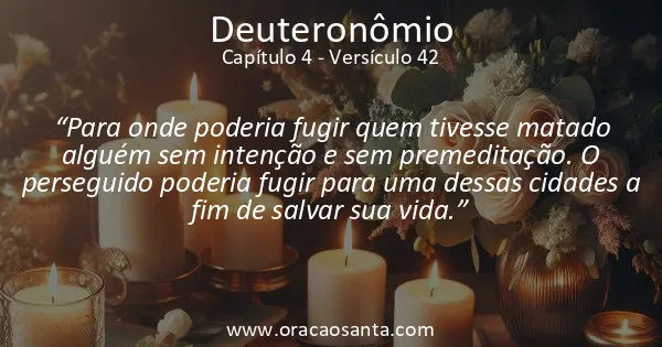 Deuteronômio 4:42