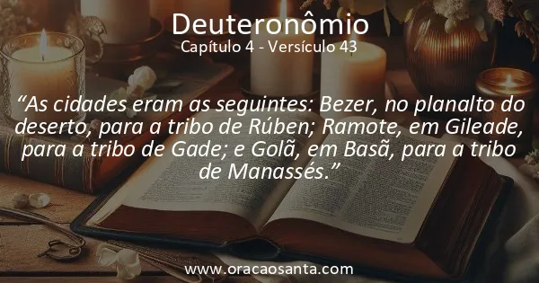 Deuteronômio 4:43