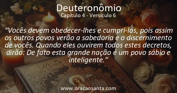 Deuteronômio 4:6