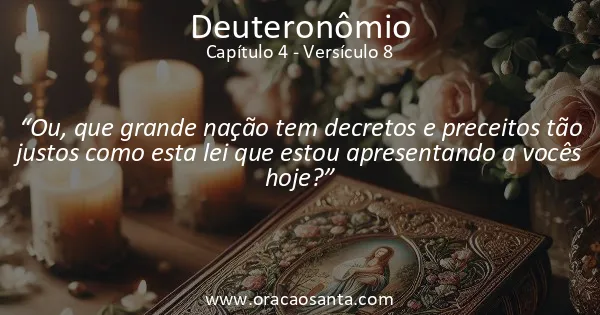 Deuteronômio 4:8