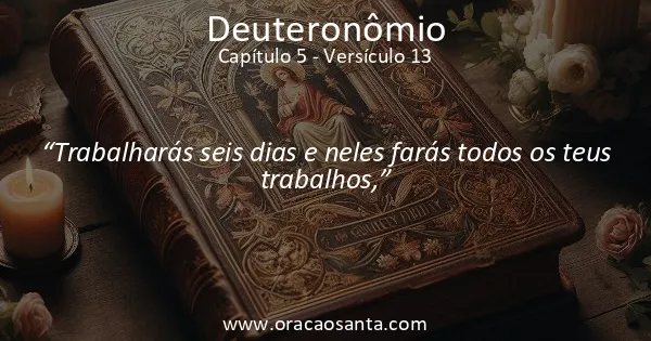 Deuteronômio 5:13
