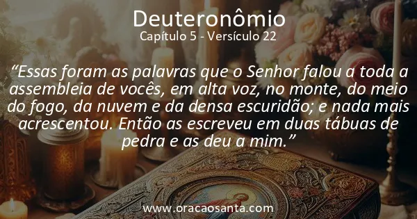 Deuteronômio 5:22