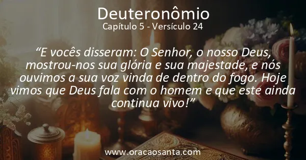 Deuteronômio 5:24