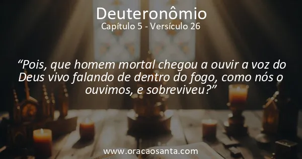 Deuteronômio 5:26