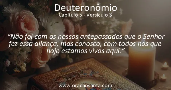 Deuteronômio 5:3