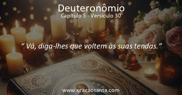 Deuteronômio 5:30