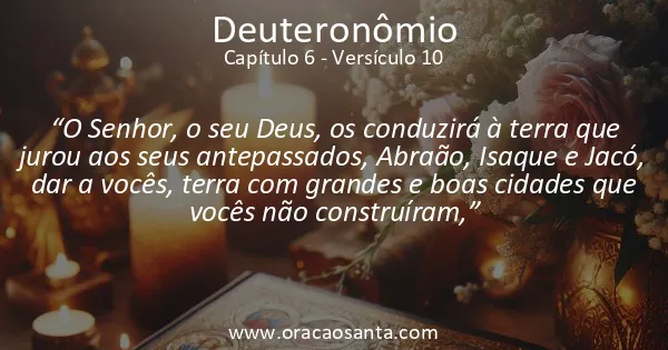 Deuteronômio 6:10