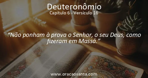 Deuteronômio 6:16