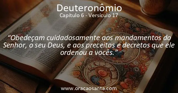 Deuteronômio 6:17