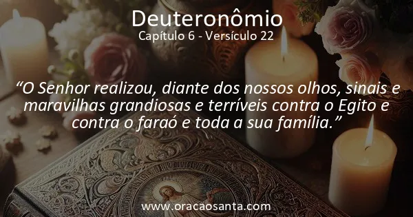 Deuteronômio 6:22