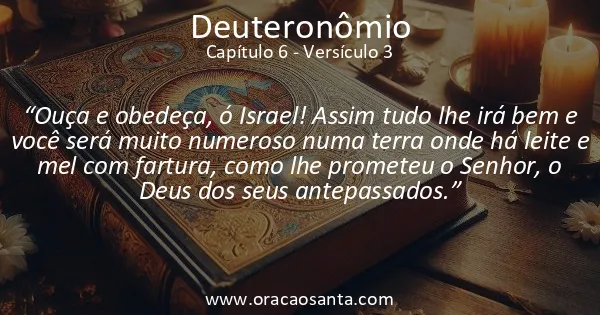 Deuteronômio 6:3