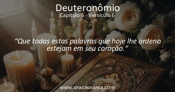 Deuteronômio 6:6