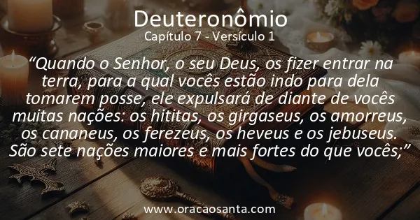Deuteronômio 7:1