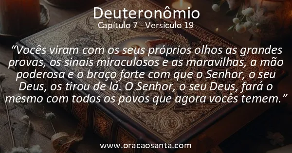 Deuteronômio 7:19