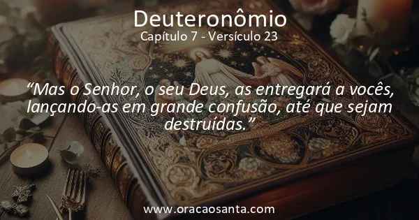 Deuteronômio 7:23