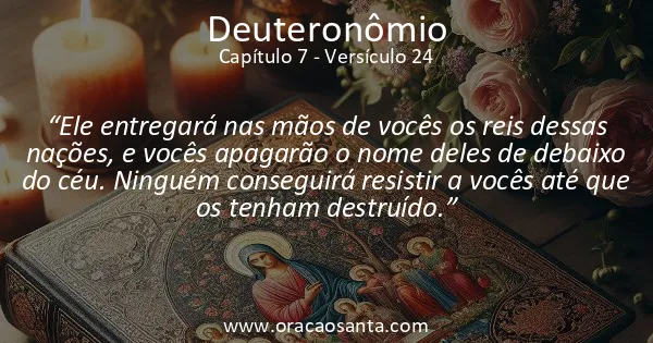 Deuteronômio 7:24