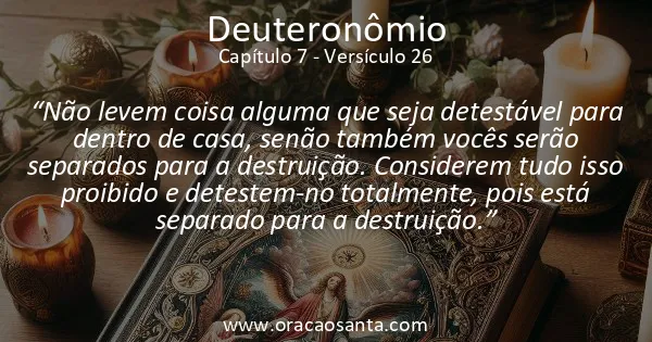 Deuteronômio 7:26