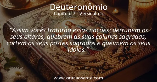 Deuteronômio 7:5