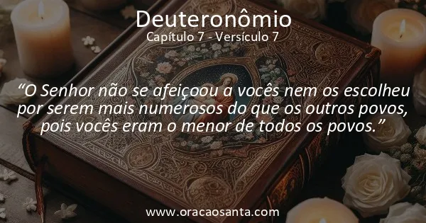 Deuteronômio 7:7