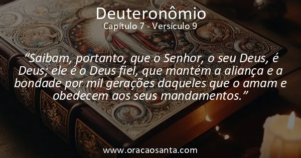 Deuteronômio 7:9