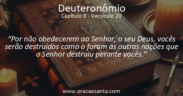 Deuteronômio 8:20