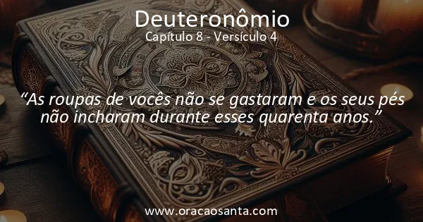 Deuteronômio 8:4