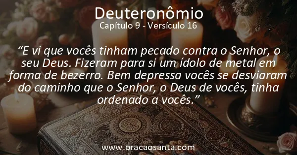 Deuteronômio 9:16