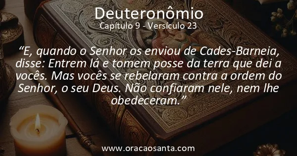 Deuteronômio 9:23